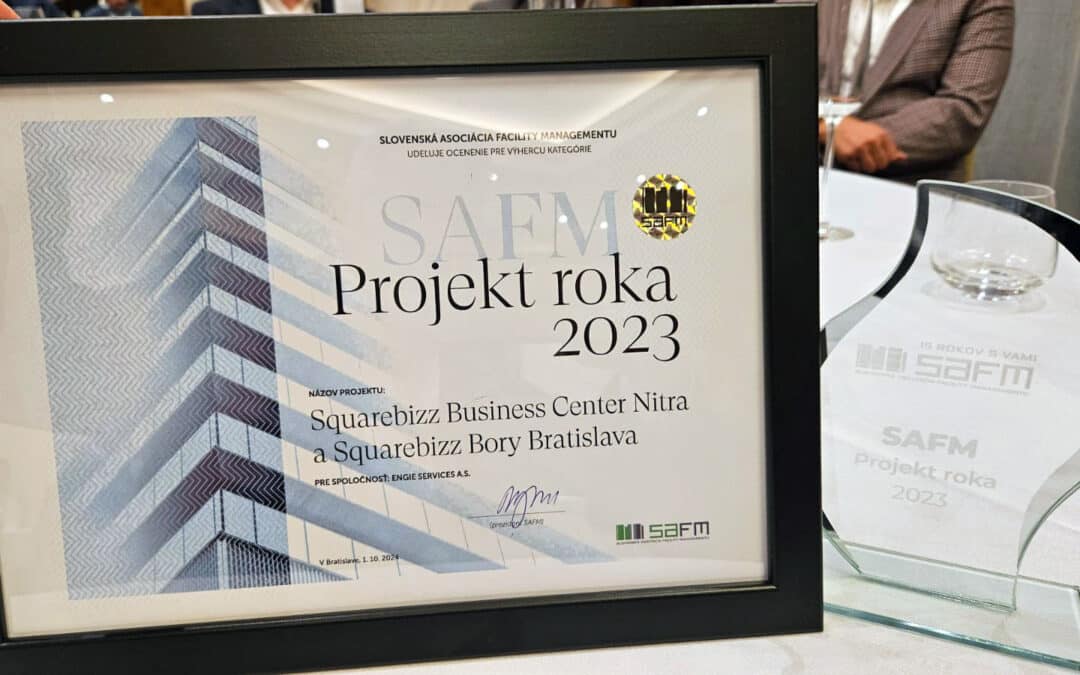 Projekt roka 2023 v&nbsp;Slovenskej asociácii facility managementu!