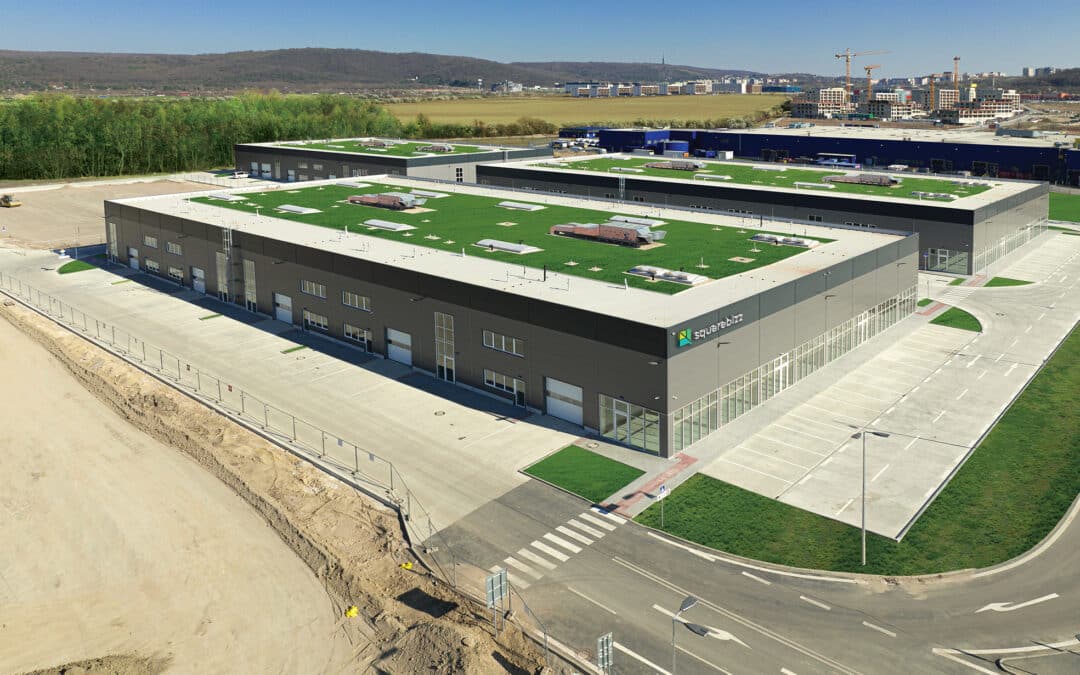 Squarebizz Bory – green roofs